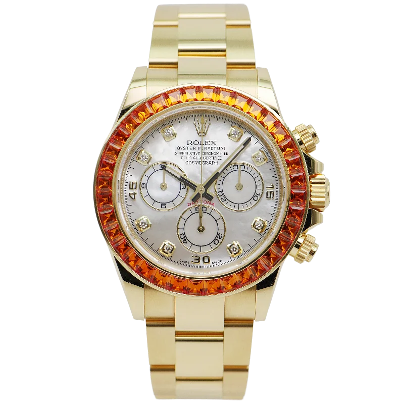 Rolex Daytona Gelbgold 116578SACO - 2019 -Factory Setting-