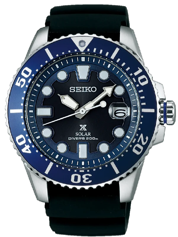 Seiko Prospex Solar 200M Scuba Diver Dark Blue SBDJ019