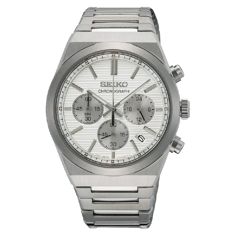 Seiko Conceptual Series White Dial Stainless Steel Watch SSB451P