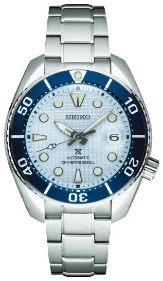 Seiko Prospex Automatic 200M Ice Diver Special Edition Icy Blue Sumo SPB179