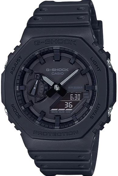 Casio G-Shock Analog Digital Black-Out GA-2100-1A1