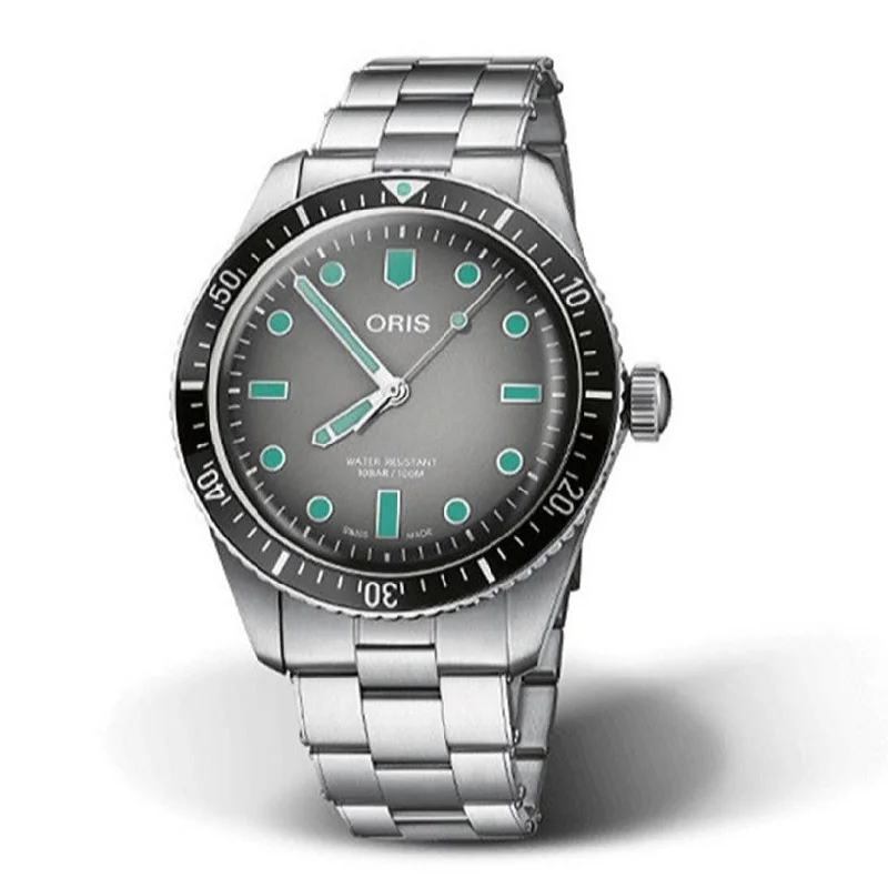 Oris Divers Sixty-Five Watch with Grey Dial, 40mm