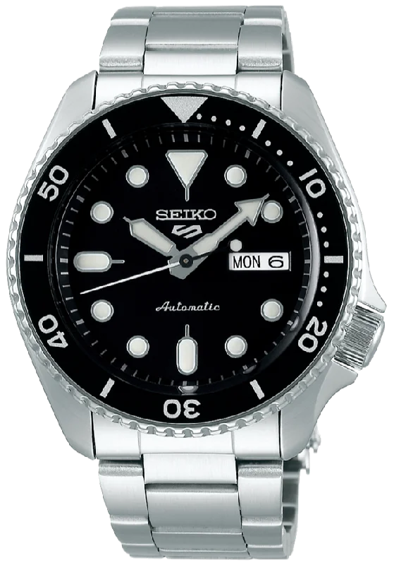 Seiko 5 Sports SKX Series Sport Style Mechanical Automatic Black SRPD55