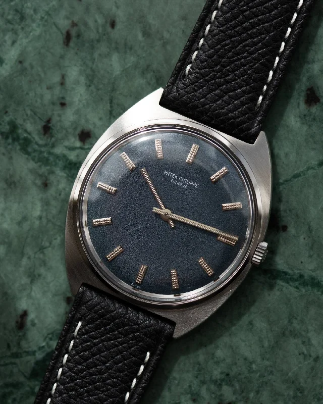 Patek Philippe Calatrava 3574 Steel Blue Dial with Extract