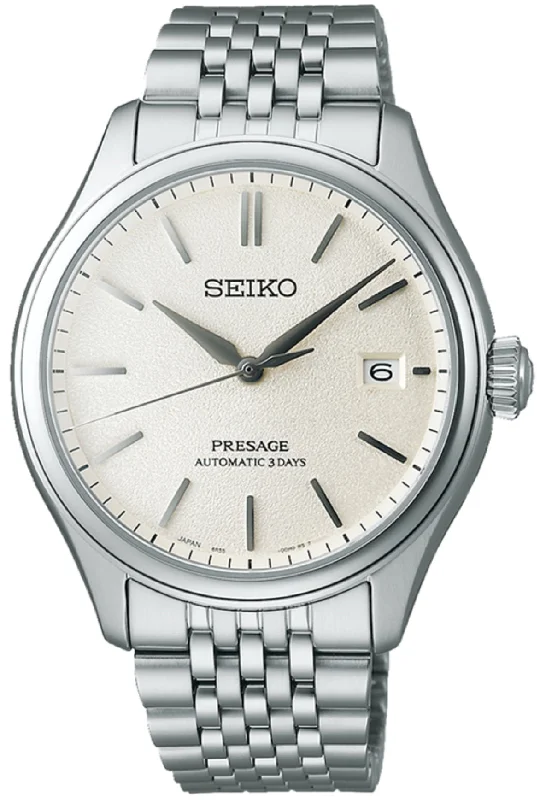 Seiko Presage SPB463J1 "Shiro-iro" Open Heart Classic Series Automatic Watch