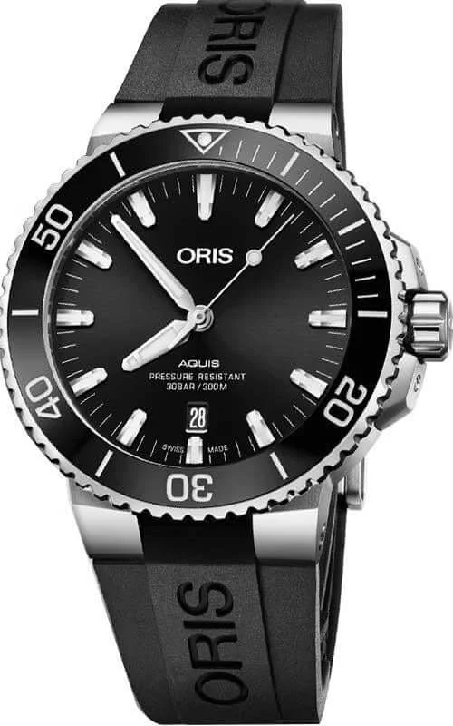 Oris Aquis Date Mens Watch 01 733 7730 4134-07 4 24 64EB