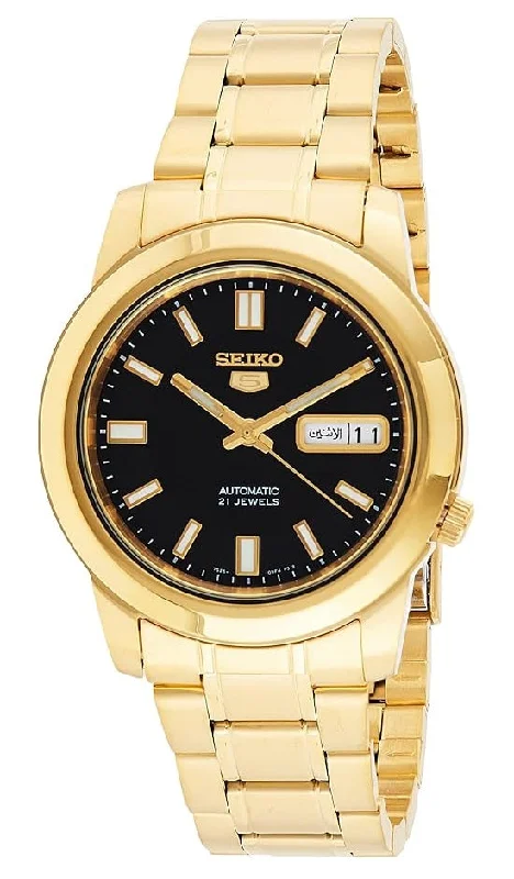 Seiko 5 Sports SNKL88K1 Gold Stainless Automatic Watch for Men