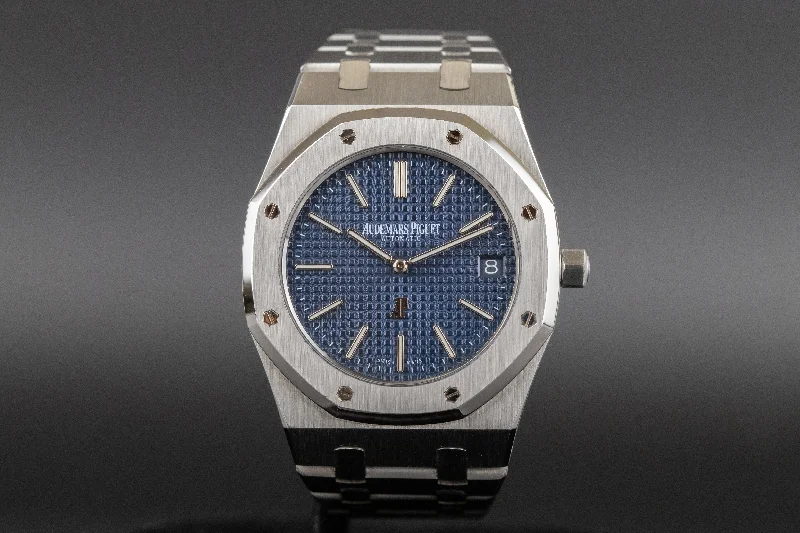 Audemars Piguet<br>15202ST Royal Oak Jumbo Blue Dial