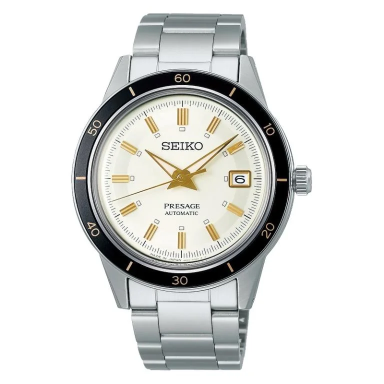 Seiko Presage Style 60’s Series SRPG03J1 Automatic White Dial Men Watch WARRANTY