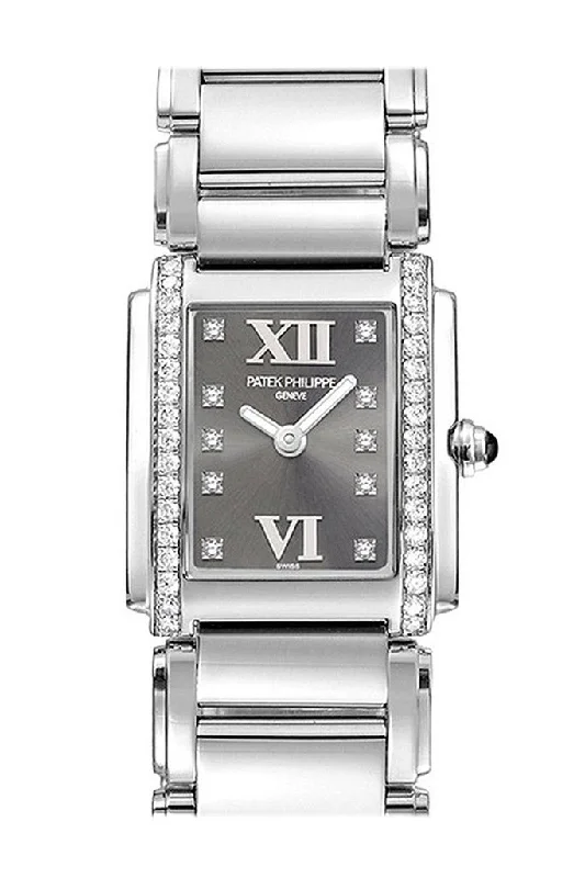 Patek Philippe Twenty four "Eternal Gray" Dial 30mm Ladies Watch 4910/10A-010