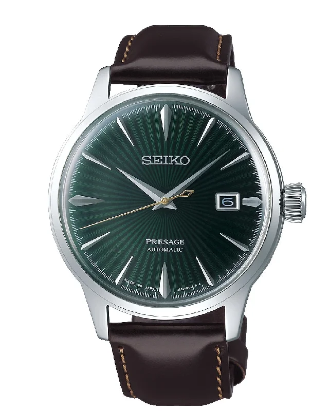 Seiko Presage Cocktail Green Dial Mens Watch SRPD37J