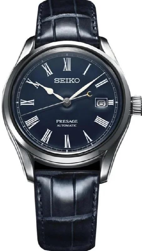 Seiko Presage Prestige Line Automatic Blue Enamel Limited Edition SPB069J1