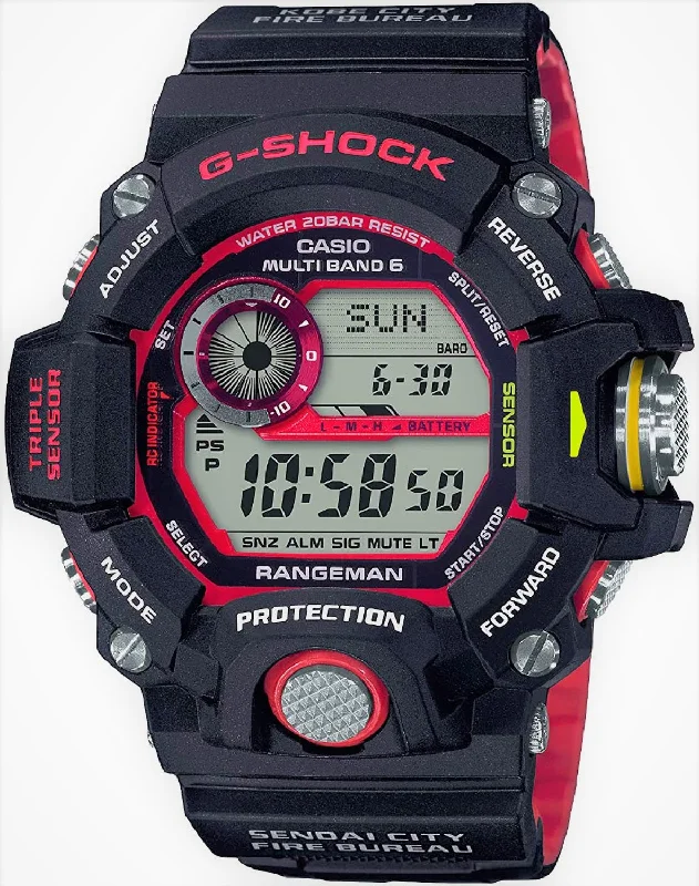 Casio G-Shock Rangeman (Emergency Fire Assistance Team) Solar GW-9400NFST-1AJR