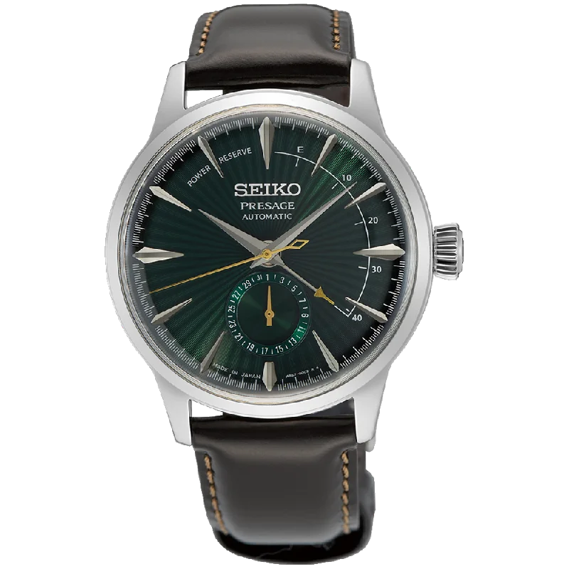 Seiko Presage SSA459J Emerald Sunburst Mechanical Watch