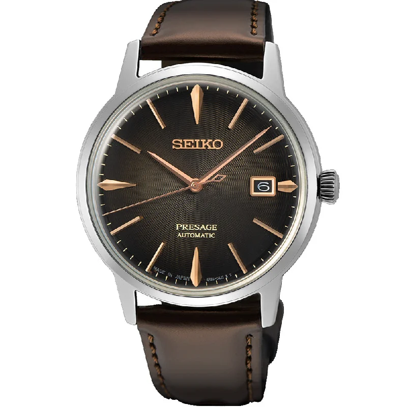 Seiko Presage SRPJ17J 'The Irish Coffee' Cocktail Time