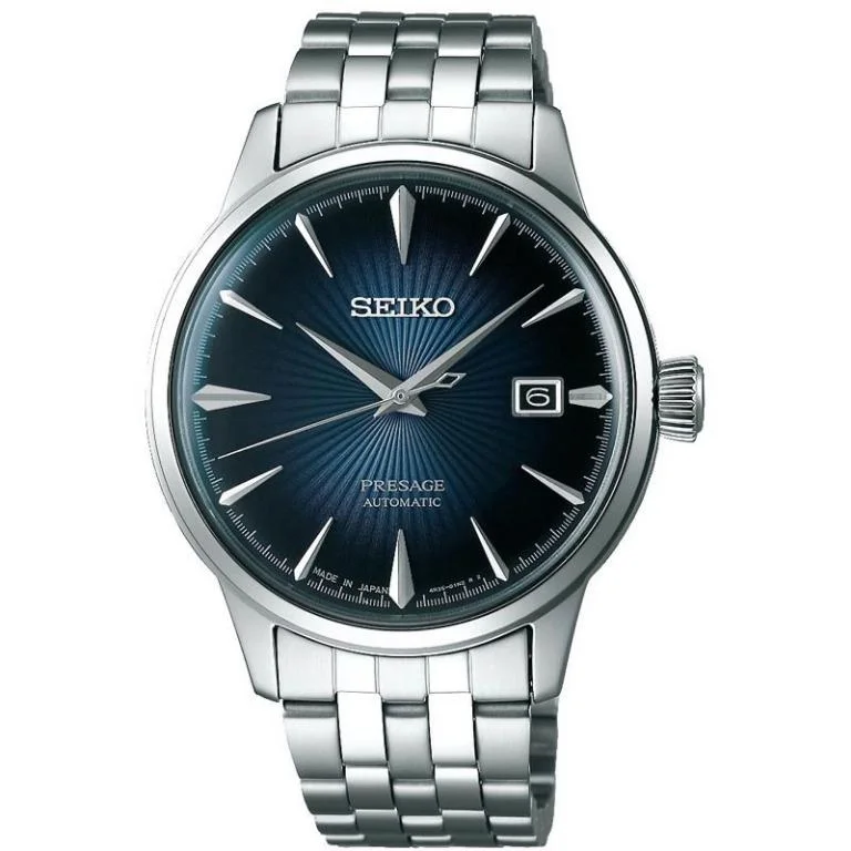 Seiko Presage SRPB41J1 Cocktail Time Automatic Blue Dial JAPAN MADE Men's Watch