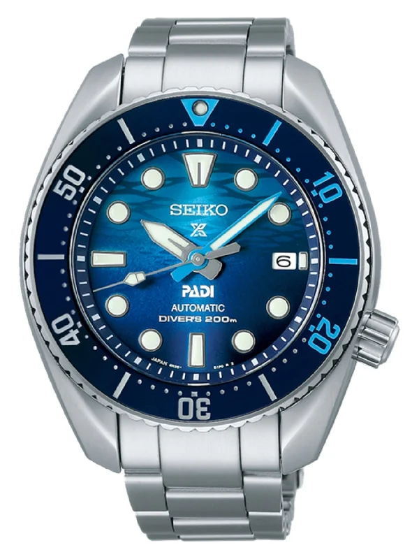 Seiko SPB375J1 Prospex Great Blue Sumo PADI Automatic Watch for Men