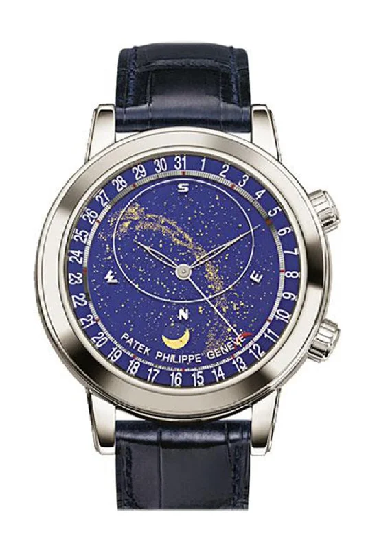 PATEK PHILIPPE Grand Complications Platinum Men's Watch 6102P-001