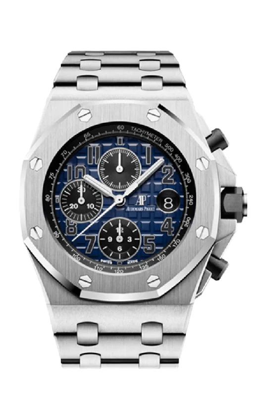 Audemars Piguet Royal Oak Offshore 42 Chronograph Platinum Blue 26470PT.OO.1000PT.02