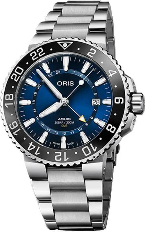 Oris Aquis GMT Mens Watch 01 798 7754 4135-07 8 24 05PEB