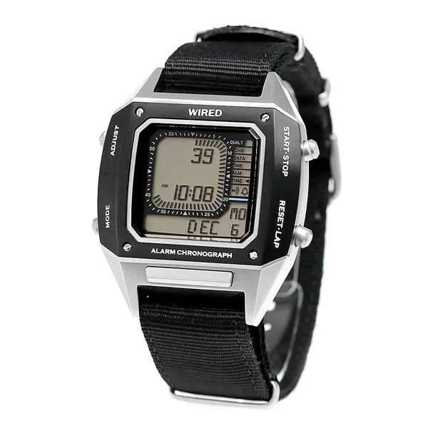 Wired Solidity Digital Alarm Chronograph AGAM403