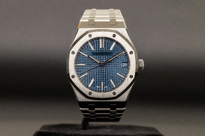 Audemars Piguet<br>15510ST Royal Oak Blue Dial