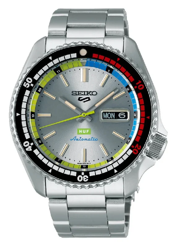 Seiko 5 Sports SRPL33K1 HUF Limited Ed Automatic Watch