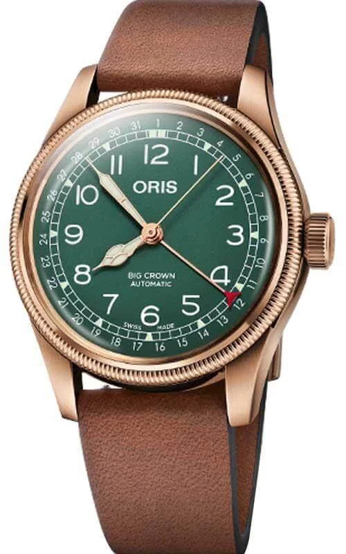 Oris Big Crown Pointer Date 80th Anniversary Edition Mens Watch 01 754 7741 3167-07 5 20 58BR