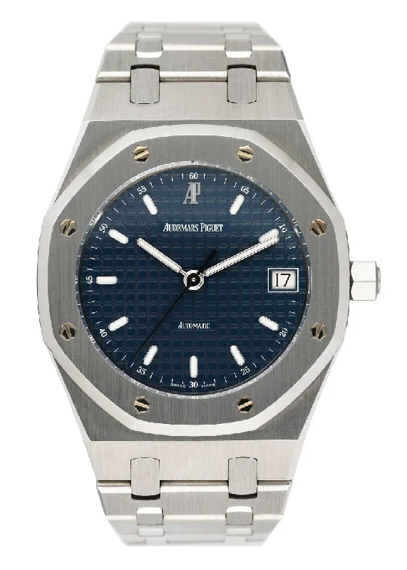 Audemars Piguet Royal Oak 14790ST Blue Dial Mens Watch