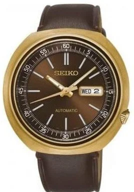 Seiko Automatic Golden Brown Vintage Style SRPC16