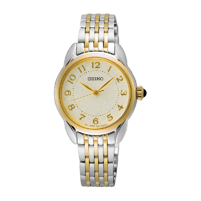 Seiko Ladies Two-Tone Daywear Watch SUR562