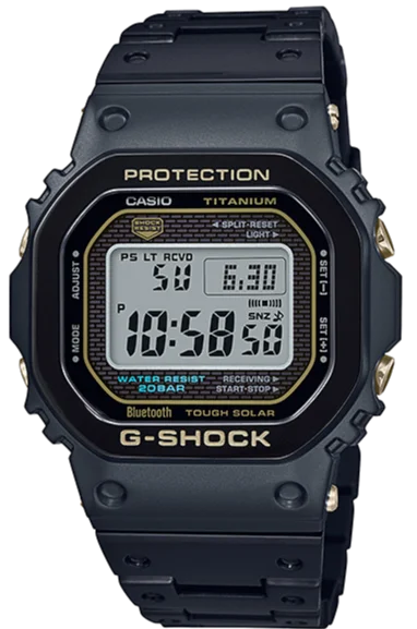 Casio G-Shock Full Metal Titanium Solar Square Face Origin GMW-B5000TB-1