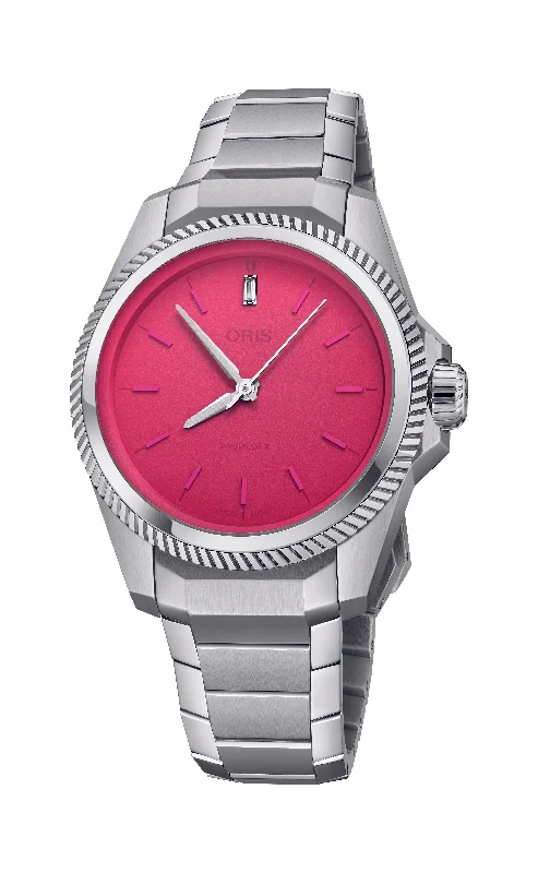 Oris ProPilot X Miss Piggy Edition Pink Women's Watch 01 531 7796 4158-07 8 17 05LC