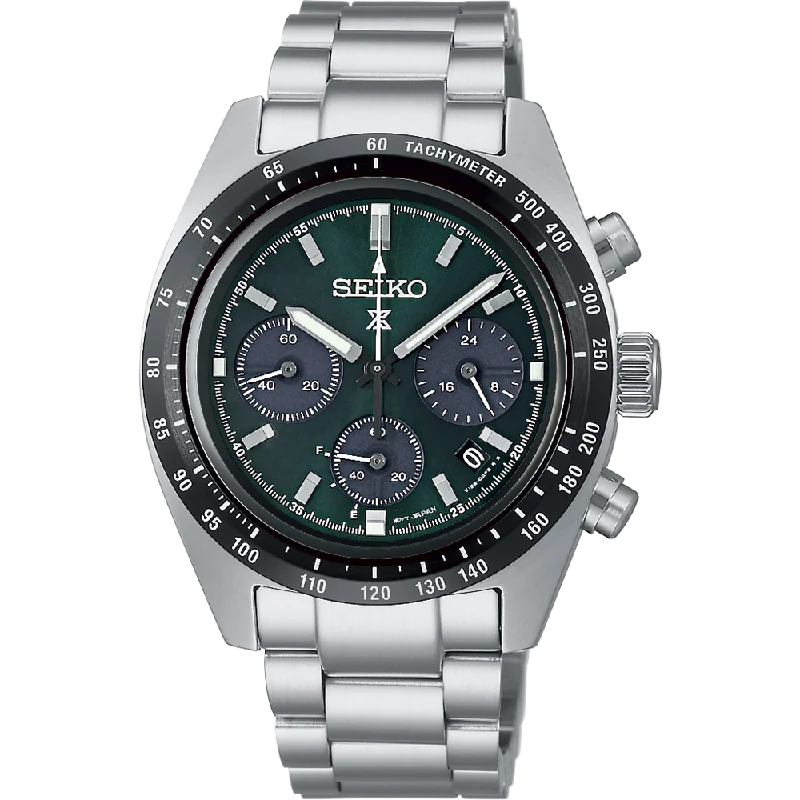 Seiko Prospex Solar Chronograph Green Speedtimer SSC933P