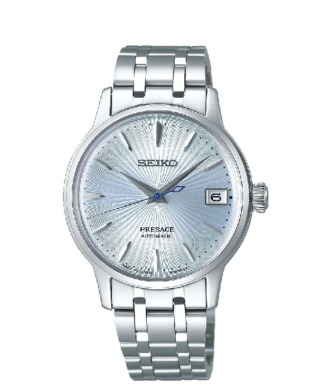 Seiko Presage Sky Blue Dial Elegance Watch SRP841J