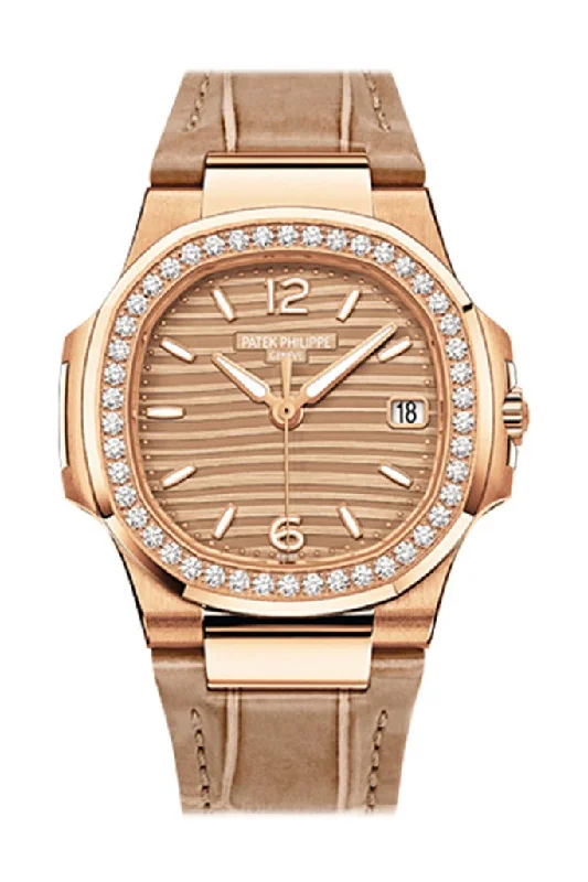 Patek Philippe Nautilus Date & Golden Dial 7010R-012