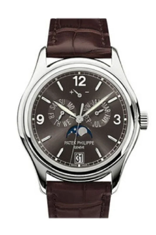 Patek Philippe Complications Slate Grey Dial Automatic Men's Annual Calendar Watch 5146G-010