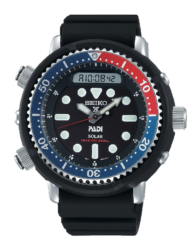 Seiko Prospex Arnie PADI Solar Diver Watch Limited Edition SNJ027P