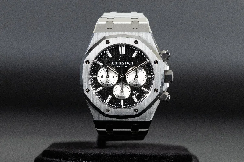 Audemars Piguet<br>26331ST Royal Oak Chronograph Black Dial