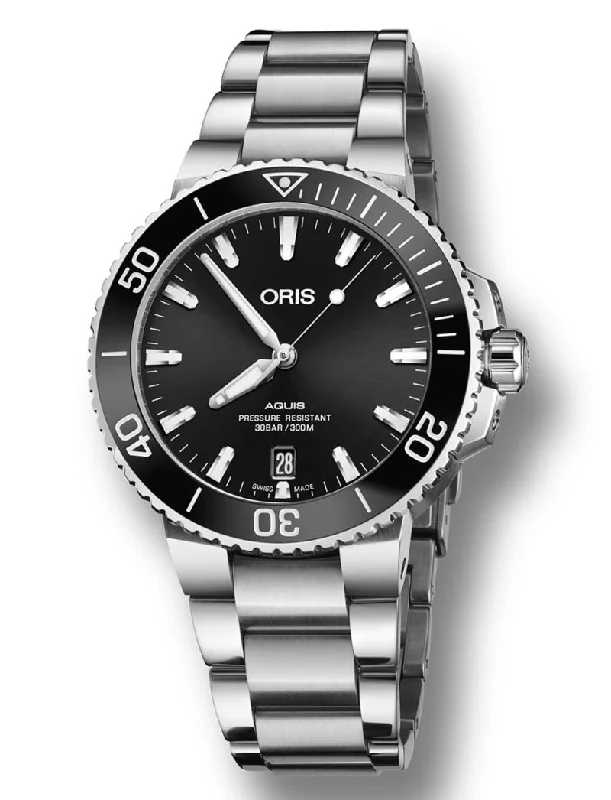 Oris Diving  Aquis Date - 01-733-7732-4134-07-8-21-05PEB