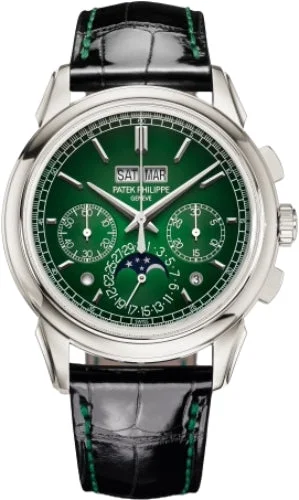 Patek Philippe Grand Complications Chronograph Perpetual Calendar Green Dial | 5270P-014