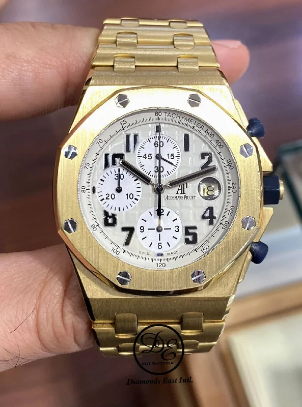 Audemars Piguet Royal Oak Offshore 42mm 18K Yellow Gold 25721ba.oo.1000ba.03 Box/Papers