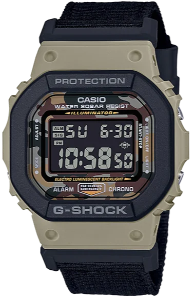 Casio G-Shock Special Color Square Face Desert Camoflague DW-5610SUS-5