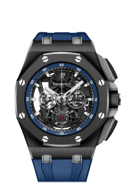 Audemars Piguet  Royal Oak Offshore 44 Tourbillon Chronograph Mens Watch 26407CE.OO.A030CA.01