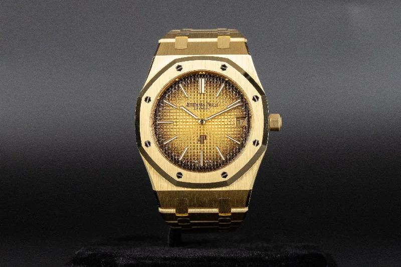 Audemars Piguet<br>16202BA Royal Oak "Jumbo Extra-Thin"