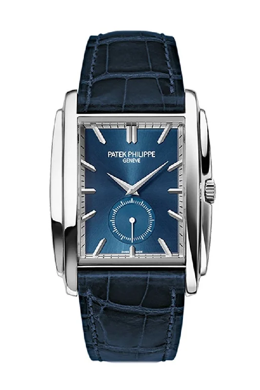 Patek Philippe Gondolo Blue Sunburst Dial 43mm Men's Watch 5124G-011