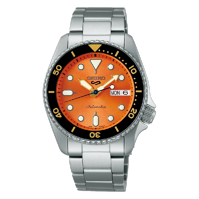 Seiko SKX Sports Style 38mm Orange Dial SRPK35K