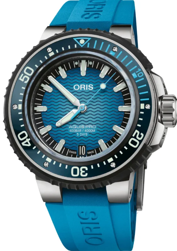 ORIS-AQUIS PRO 4000M 01 400 7777 7155-Set