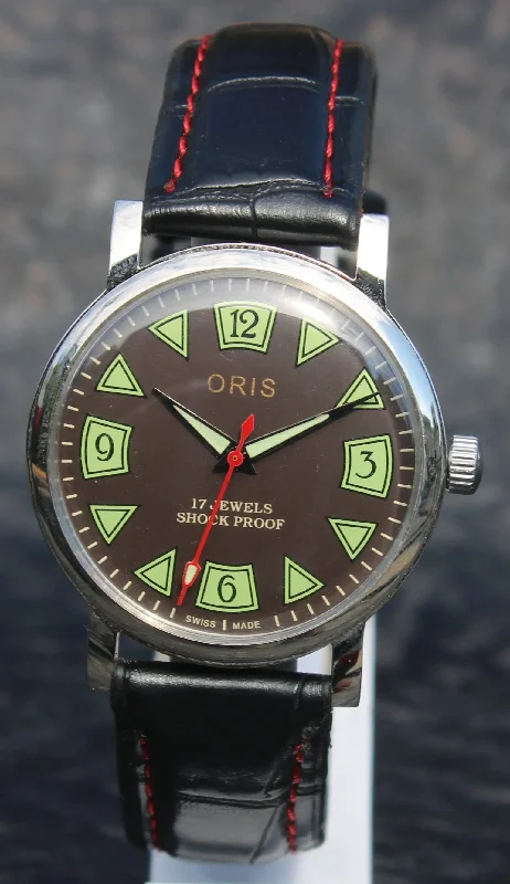 Oris Vintage Watch 17 Jewels FHF ST96 Mechanical Swiss Movements