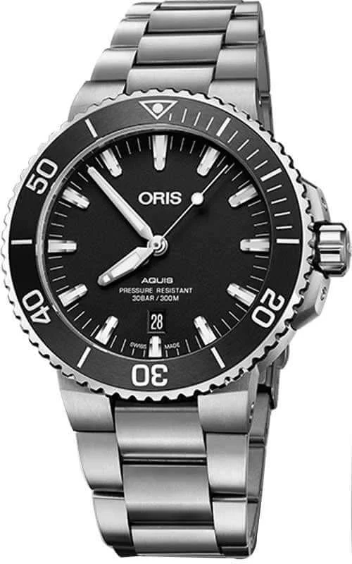 Oris Aquis Date Mens Watch 01 733 7730 4124-07 8 24 05EB